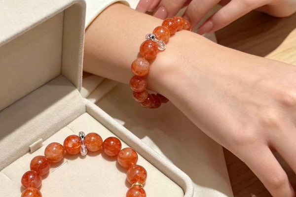 Lucky Koi Red Garden Quartz Bracelet: The Complete Guide to Handmade Red Garden Quartz &amp; Clear Quartz Jewelry