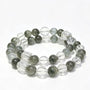 Crystal Paradise Green Phantom &amp; Clear Quartz Bracelet Set – Handmade Wealth &amp; Purity Crystal Stack Bracelet 💚🤍