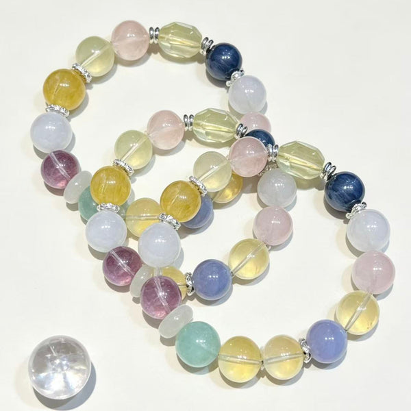 Crystal Paradise Dream Treasure Energy Bracelet – Handmade Multi-Gem Crystal Bracelet for Abundance, Love & Balance ❤️