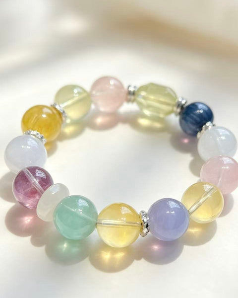 Crystal Paradise Dream Treasure Energy Bracelet – Handmade Multi-Gem Crystal Bracelet for Abundance, Love & Balance ❤️