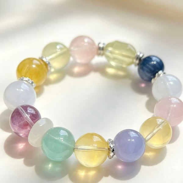 Crystal Paradise Dream Treasure Energy Bracelet – Handmade Multi-Gem Crystal Bracelet for Abundance, Love & Balance ❤️