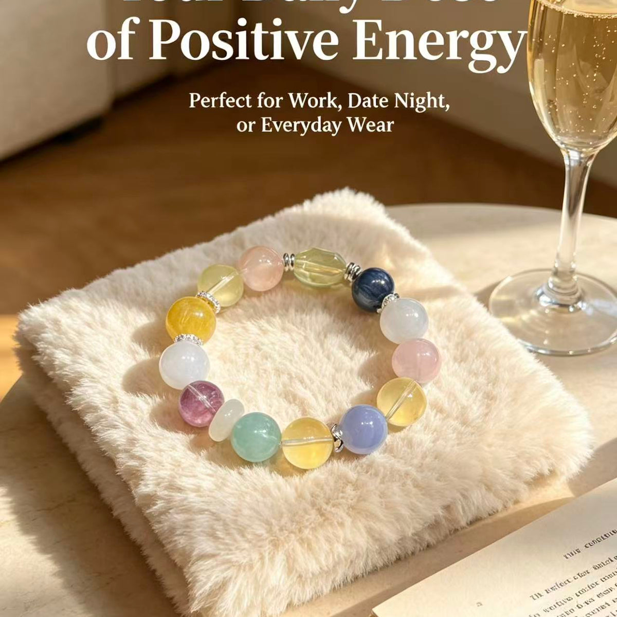 Crystal Paradise Dream Treasure Energy Bracelet – Handmade Multi-Gem Crystal Bracelet for Abundance, Love & Balance ❤️