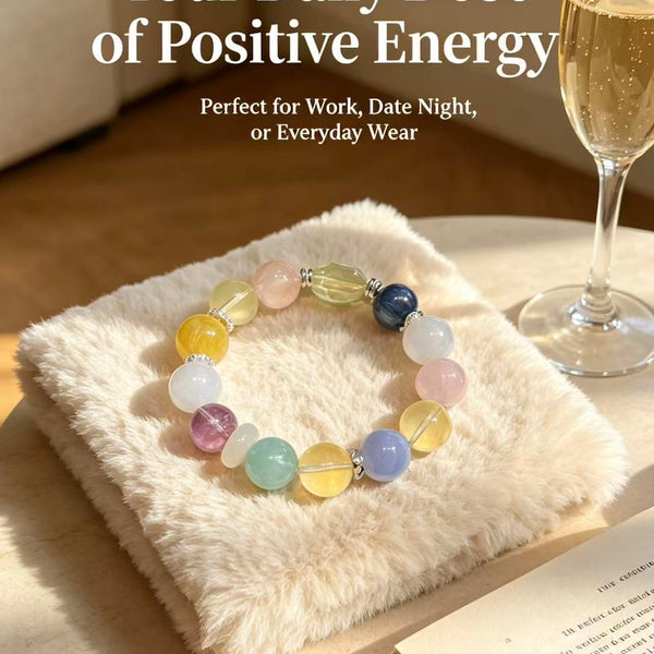 Crystal Paradise Dream Treasure Energy Bracelet – Handmade Multi-Gem Crystal Bracelet for Abundance, Love & Balance ❤️