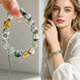 Crystal Paradise Fortune Crystal Array Bracelet – “Wealth Dominion” Handmade Energy Bead Bracelet 💰